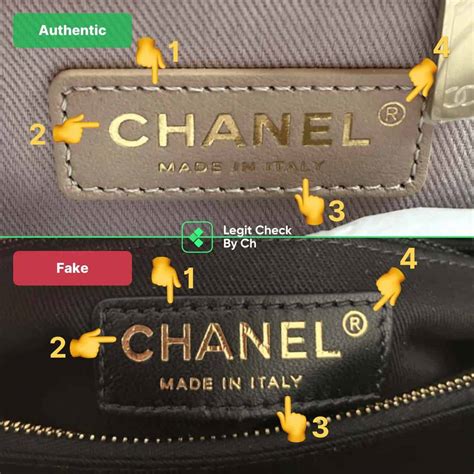 real and fake chanel|how to check chanel authenticity.